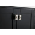 thumbnail image 4 of 36 inch Single Bathroom Vanity in Black with Backsplash, 4 of 8