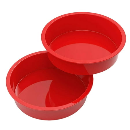 

8 Inch (About 20.3 cm) Round Cake Pan-Silicone Mold for Baking