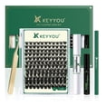 thumbnail image 1 of Kit de extensión de pestañas DIY KEYYOU, 144 piezas, Lash Clusters Y24 KIT, 1 of 8