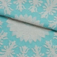 thumbnail image 4 of Superior 3-Pieces High-Durability Reversible Cotton Blend Bedspread Set, Queen, Aqua, 4 of 8