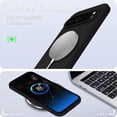 thumbnail image 2 of KOMI for Google Pixel 9 Pro XL Case, Silicone Phone Case with 1 Screen Protector, Soft Anti-Scratch Microfiber Lining, Full Body Shockproof Slim Cover Support Wireless Charging, Black, 2 of 5