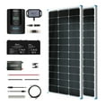 thumbnail image 6 of Renogy 200 Watt 12 Volt Monocrystalline Solar Panel, 30A PWM Charge Controller, Starter Kit for RV, Boats, Trailer, Camper, Marine, Off-Grid System, 6 of 7