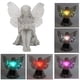 thumbnail image 5 of Las estatuillas del jardín material de la resina de la estatua del jardín del ángel disfrutan del diseño solar de DIY para al aire libre, 5 of 8