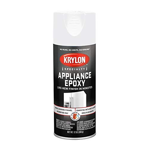 Krylon Appliance Epoxy Spray Paint, White, 12 Oz.