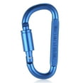 thumbnail image 3 of Carabiner,Carabiner With Alloy Carabiner Lock Buckle And Reliable Carabiner Buckle Adventures Portable Use And Screw Lock Keychain Alloy Lock Adventures Lock Essential Keychain Carabiner, 3 of 7