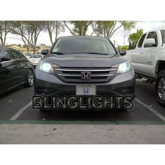 For Honda CR-V Bright White Head Lamp 4750K Light Bulbs CRV