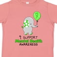 thumbnail image 4 of Inktastic I Support Mental Health Awareness Elephant and Balloon Boys or Girls Toddler T-Shirt, 4 of 5