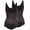 2 Packs: Black/black, variant on Womens Open Bust Shapewear Bodysuit Tummy Control Shaping Bodysuit Full Body Shaper Slimmer Briefer