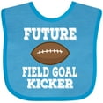 thumbnail image 3 of Inktastic Football Future Field Goal Kicker Boys Baby Bib, 3 of 4