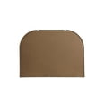 thumbnail image 2 of Metal Frame Arch Mirror 40x30 Inch in Brass, 2 of 7