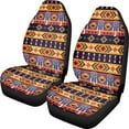 thumbnail image 2 of Xoenoiee American Tribe Dreamcatcher Print Front Seat Cover Saddle Blanket Universal Fit Bucket Seats Cover Protector, Decorative Auto Interior Accessory, 2 of 6