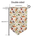 thumbnail image 7 of Wukai Cute Vegetables Print Garden Flag 12.5x18 Inch Double Sided Sun-resistant Rain-resistant, Wrinkle-resistant Colorfast(Only Flag), 7 of 7