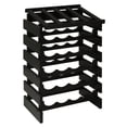 thumbnail image 5 of Wooden Mallet Dakota 24 Bottle Floor Wine Rack, 5 of 5