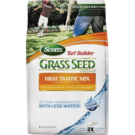 GRASS SEED 7LB HIGH TRAFFIC (Best Grass Seed For High Traffic And Dogs)