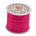 thumbnail image 5 of Rongfmy Fil de Cordon Élastique Extensible 50m/rouleau Parfait pour Bracelet, Collier, Rose Rouge, 5 of 5