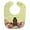 Cocker Spaniel - Black And Tan, variant on Easter Eggs Cocker Spaniel Black Baby Bib