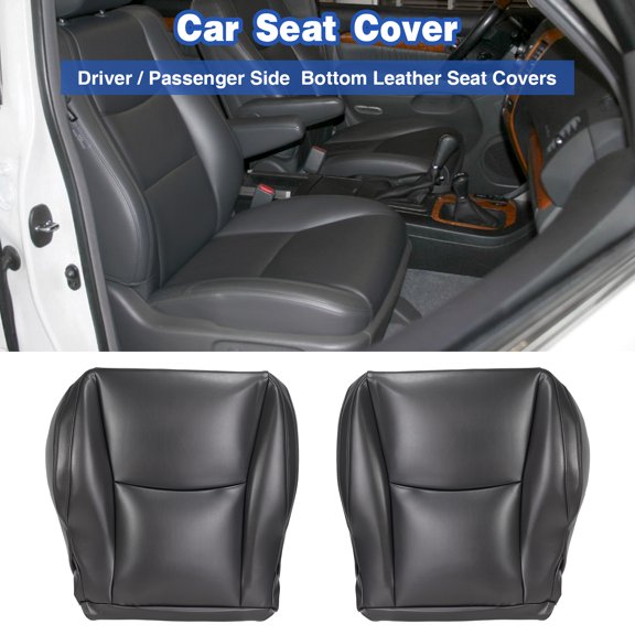 Driver/Passenger Side Seat Cover Bottom Leather Seat Covers Replacement for Lexus GX470 2003-2009