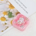 thumbnail image 5 of Unique Bargains 1 Set Contact Lens Case Cartoon Animal Lens Storage Case Red, 5 of 5