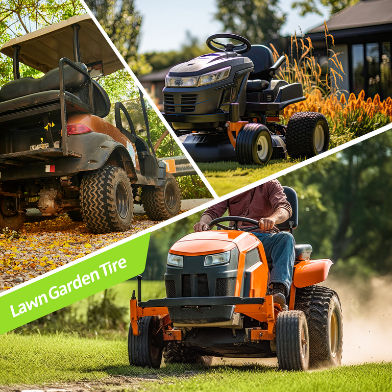 Hi-Run SU05 Turf Saver 18X8.50-8 4PR Tubeless Lawn and Garden Tire