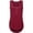 Wine Red, variant on UDIYO Sexy Lady Solid Color Sleeveless Button Pocket Round Neck Irregular Hem Vest Top
