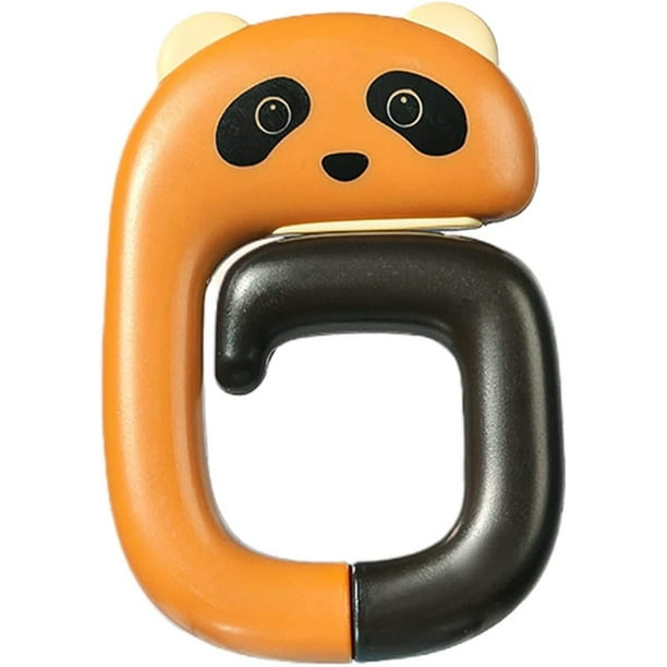 Colgador de bolso portátil Gancho de escritorio plegable Colgador de bolso giratorio para niño Estudiante Adulto Bolso de escritorio de oficina Gancho de llavero Gancho de escritorio para mochila y LingWen 8390611041755