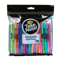Crayola Colored Gel Pens, Washable Pens, Bullet Journaling, 24 Count