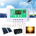 thumbnail image 2 of Chargeur Solaire 40A Contrôleur 12V/24V Auto PWM Contrôleurs Écran LCD, 2 of 8