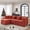 Chenille Rust, variant on BEHOST 102.5" L-Shaped Modular Sectional Sofa, 4-Piece Chenille Cloud Couch with Extra Deep Seatst, Pet-Friendly Boneless Sofa for Living Room & Apartment, Chenille Rust