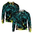 thumbnail image 3 of Sudadera con capucha con estampado 3D de grafiti divertido, sudadera con cremallera para hombres y mujeres, ropa informal de manga larga para niños, sudaderas con cremallera, chándales, abrigos, tops, 3 of 5