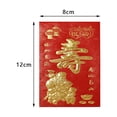 thumbnail image 2 of Kmbangi Enveloppes Rouges Nouvel An Chinois Hong Bao 2023 Année Lunaire du Lapin Paquets Rouges Cadeaux Porte-Bonheur, 2 of 4