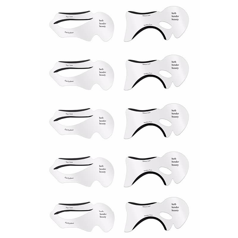 Byte Legend 2pcs Eyeliner Stencils Winged Eyeliner Stencil Models