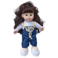 thumbnail image 1 of Muñeca bebé DZDJCCS de 33 cm, suave y realista, con ojos que parpadean, 1 of 7