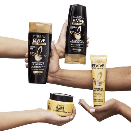 L'Oreal Elvive Total Repair 5 Repairing Conditioner with Protein, Ceramide, for Damaged Hair, 28 fl oz