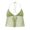 green, variant on LMLYSoH Women Tank Tops Lace Tie-Up Halter Neck Casual Vests Summer Backless Sleeveless Tops Streetwear