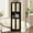 Rustic Black, variant on Tall Corner Cabinet, 64.7" Rattan Corner Storage Cabinet with 4 Doors and 5 Storage Shelves, Farmhouse Space Saver, Boho Shelf for Living Room, Kitchen, Bathroom, Office