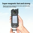 thumbnail image 2 of Bigcan Magnetic Quick Release Mount for Insta360 Ace Pro/X4/X3 & GoPro – Dual Interface Camera Base with 1/4" Thread & GoPro Adapter, Durable Aluminum Alloy Build, 2 of 7