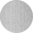 thumbnail image 1 of Ahgly Company Indoor Round Solid Gray Modern Area Rugs, 6' Round, 1 of 1