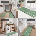 thumbnail image 5 of Green Alligators Icons Pattern Kitchen Rugs Sets Of 3,Kitchen Runner Rugs Non Skid Washable,Decorative Kitchen Floor Mats for Kitchen,Sink,Laundry,17"x30"+ 17"x47" + 17"x59", 5 of 6