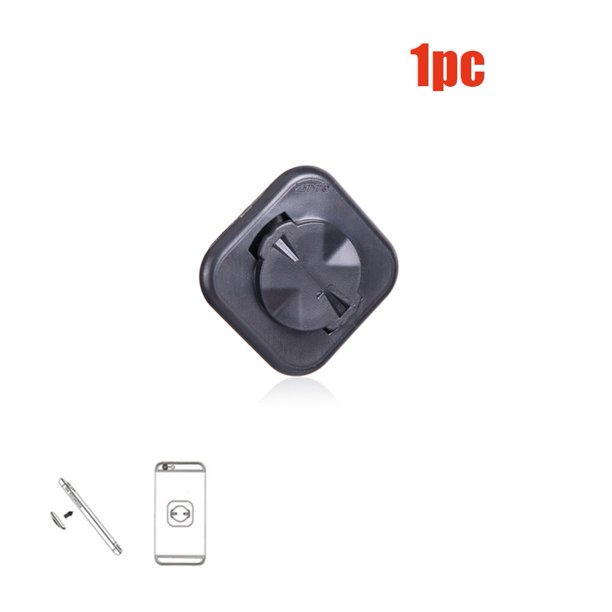 Bicicleta bicicleta teléfono móvil pegatina montaje teléfono soporte fuerte adhesivo soporte botón trasero pegar adaptador para GARMIN Tan Jianjun unisex