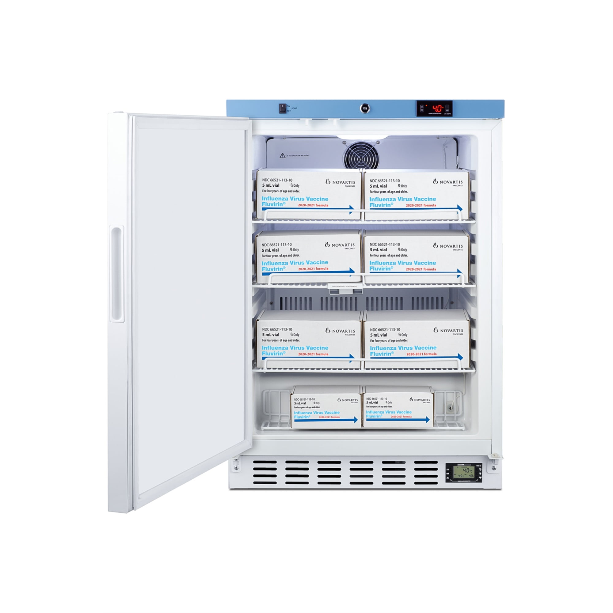 24" Wide Built-In Healthcare Refrigerator, Certified to NSF/ANSI 456 Vaccine Storage Standard