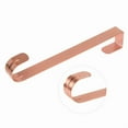 thumbnail image 3 of 15" Wreath Hanger Over Door Metal Hook Clothes Hanger For Door Decoration Copper, 3 of 6