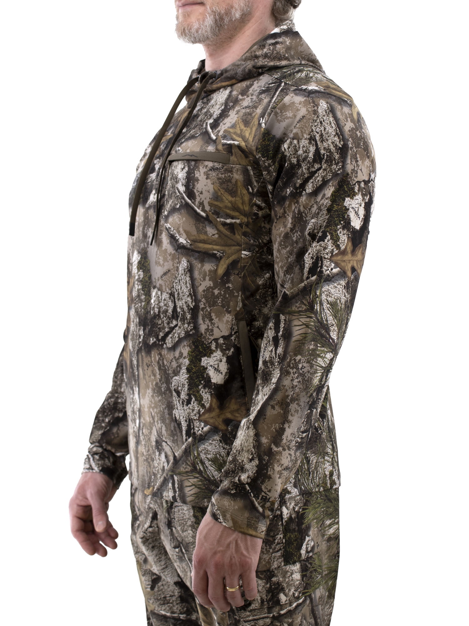 Tekari Men's Axial 1/4 Zip Performance Hunting Hoodie