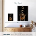 thumbnail image 4 of Elephant Stock Whiskey Ice Splash Wall Art - Vertical Canvas Wall Art - Dining Room Wall Decor - Food And Drink Canvas - Black And Orange Decor - 8" x 12", 4 of 8