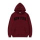 thumbnail image 1 of Sudaderas con capucha de la ciudad de Nueva York para hombres y mujeres, sudaderas con estampado de letras, sudaderas gráficas, jersey con capucha Harajuku informal suelto, ropa deportiva, 1 of 2