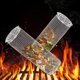 thumbnail image 3 of Cesta de parrilla de malla de alambre cilíndrica Jaula de barbacoa de acero inoxidable Utensilios de cocina (S y L) Ndcxsfigh Libre de BPA, 3 of 6