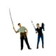 thumbnail image 5 of 2 piezas 1:64 FIGURAS de DIORAMA de pesca a escala Figuras de pescadores femeninos masculinos Fotos Poseentes de resina Arte de pesca Miniaturas, 5 of 8