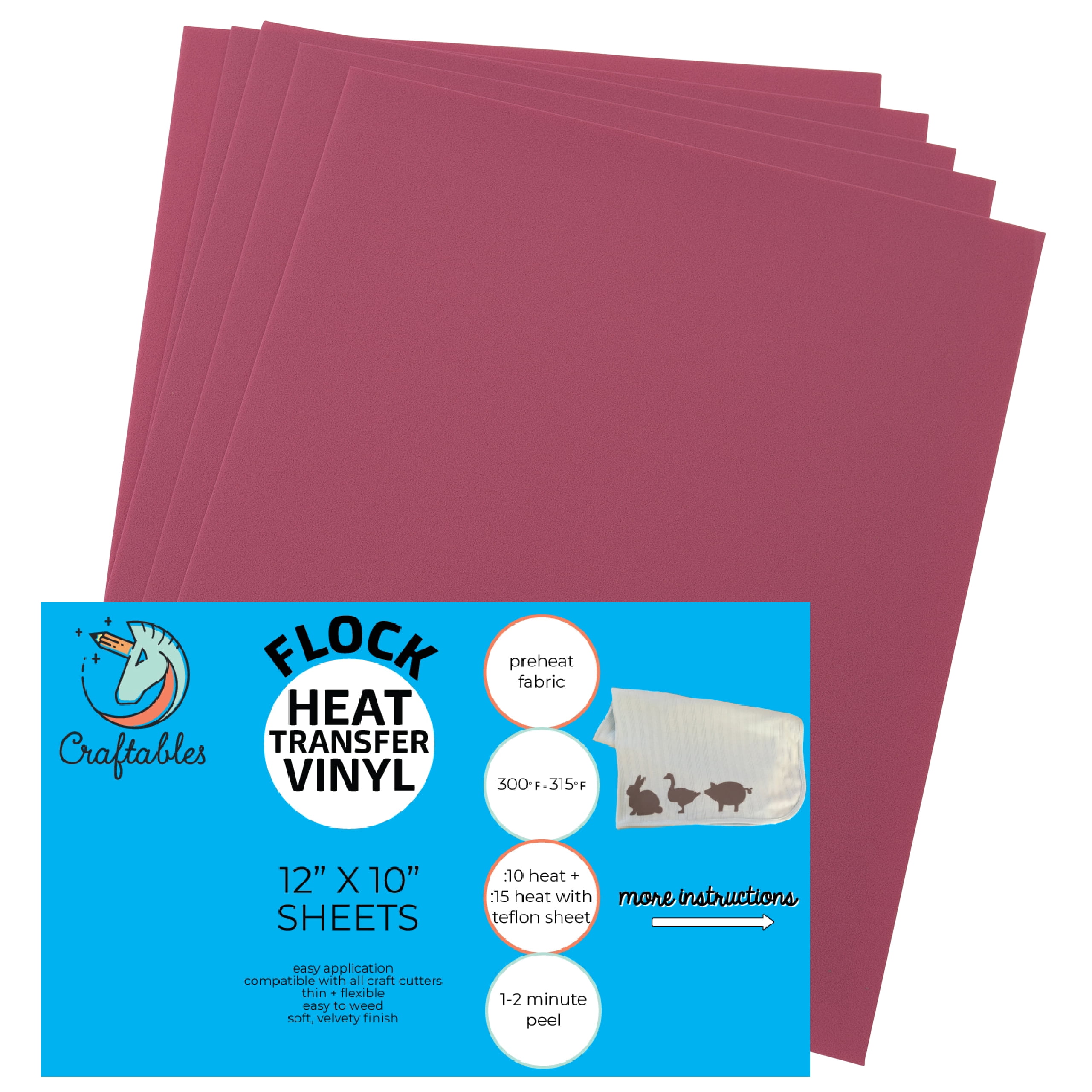 3D Puff Vinyl Heat Transfer: NICEVINYL Puff HTV Vinyl Bundle 9 Sheets  Assorted Colors Iron on Vinyl for Cricut 12x10 Puffy Heat Transfer Vinyl  and 1