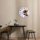 thumbnail image 4 of Reloj de pared con diseño de girasol europeo de 30 cm, reloj de pared decorativo para el hogar y la sala de estar., 4 of 4