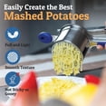 thumbnail image 4 of Majador de Papas PriorityChef Acero Inoxidable Resistente para Puré de Papas, 4 of 8
