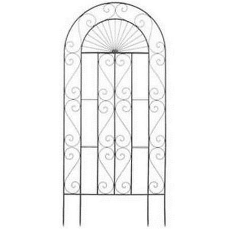 Deer Park Ironworks Sunset Steel Garden Trellis